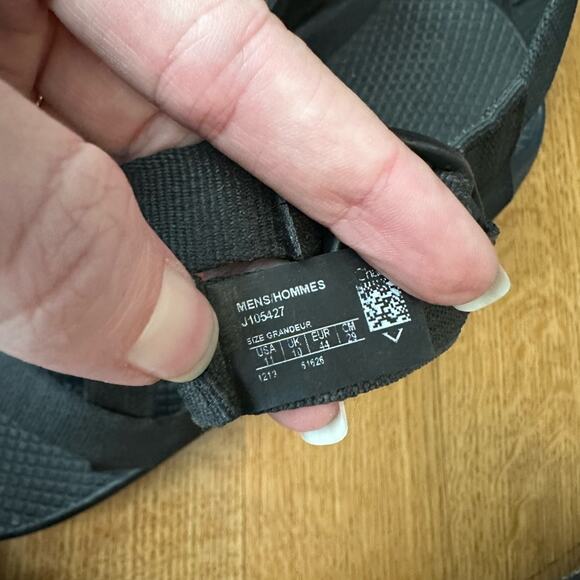 Chaco Z/2 Classic Sandal Black Men US 11 Adjustable Straps - Picture 5 of 7